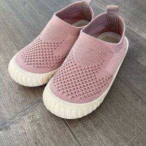 Pink Slip-On Kids Shoes